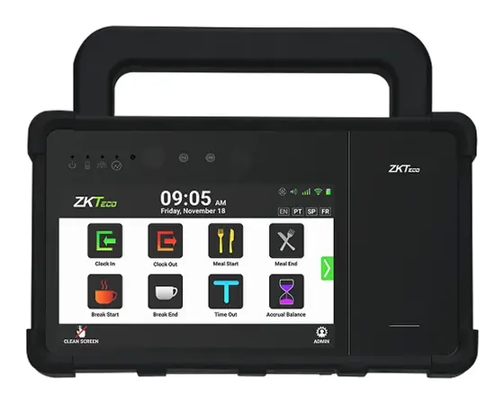 ZKTeco Ultima 7P — terminal de badgeage avec lecteur d'empreintes